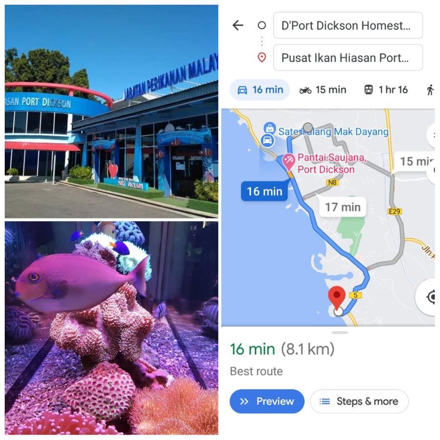 D'Port Dicksonmuslimonly Homestay Экстерьер фото