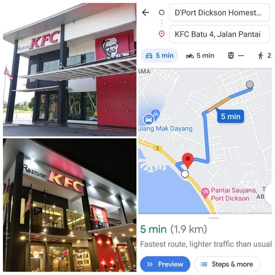 D'Port Dicksonmuslimonly Homestay Экстерьер фото